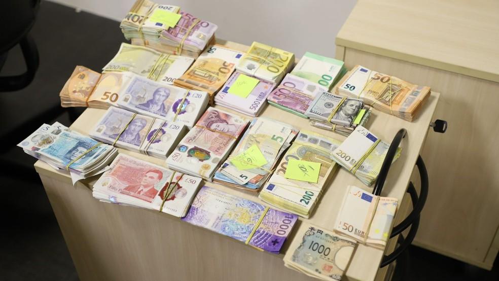 PF apreendeu R$ 1,1 milhão em moeda estrangeira na Operação Sem Refino