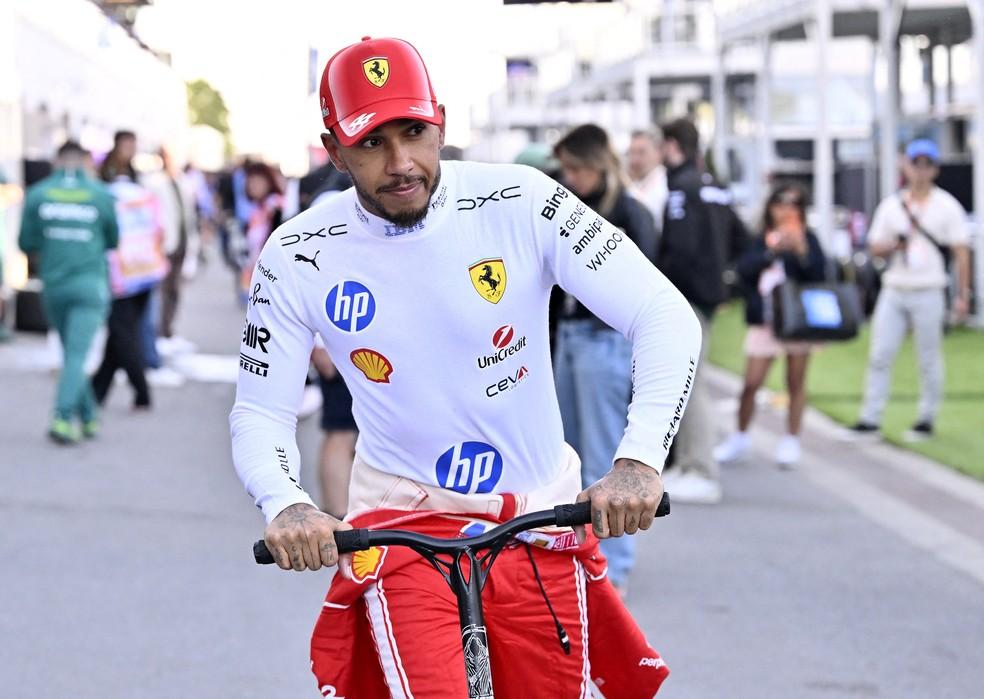 Lewis Hamilton na classificação sprint do GP do Canadá
