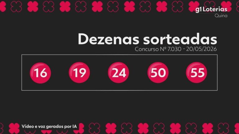 Uma aposta acerta a Quina e leva mais de R$ 13 milhões