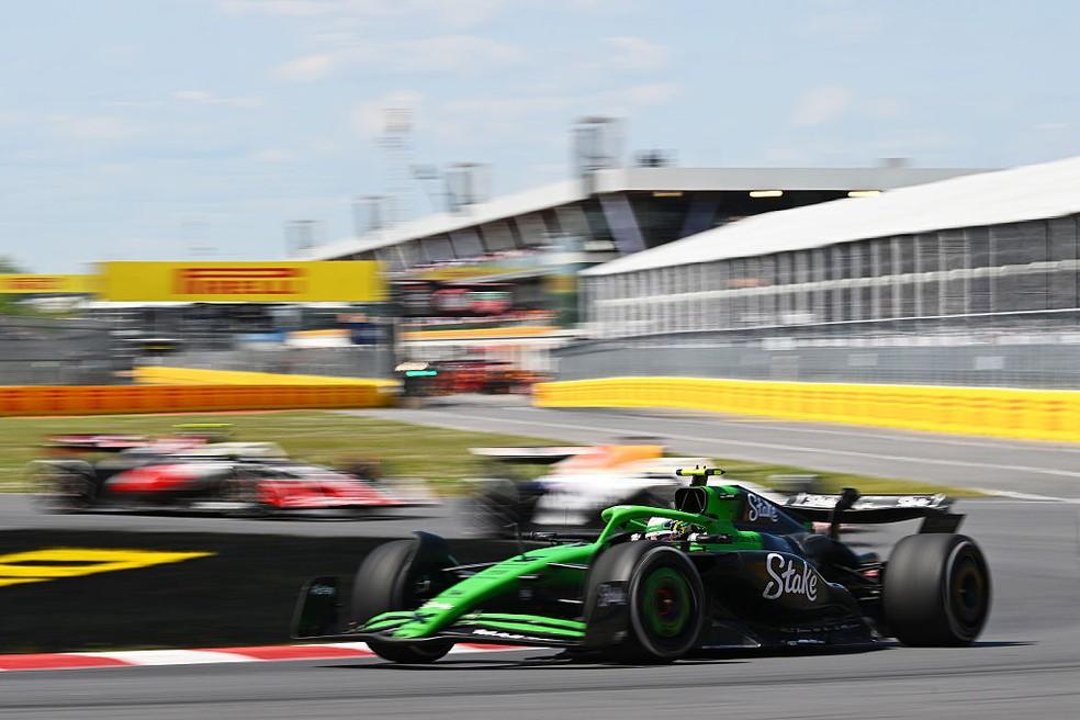 Gabriel Bortoleto foi 14º no GP do Canadá da F1 2025