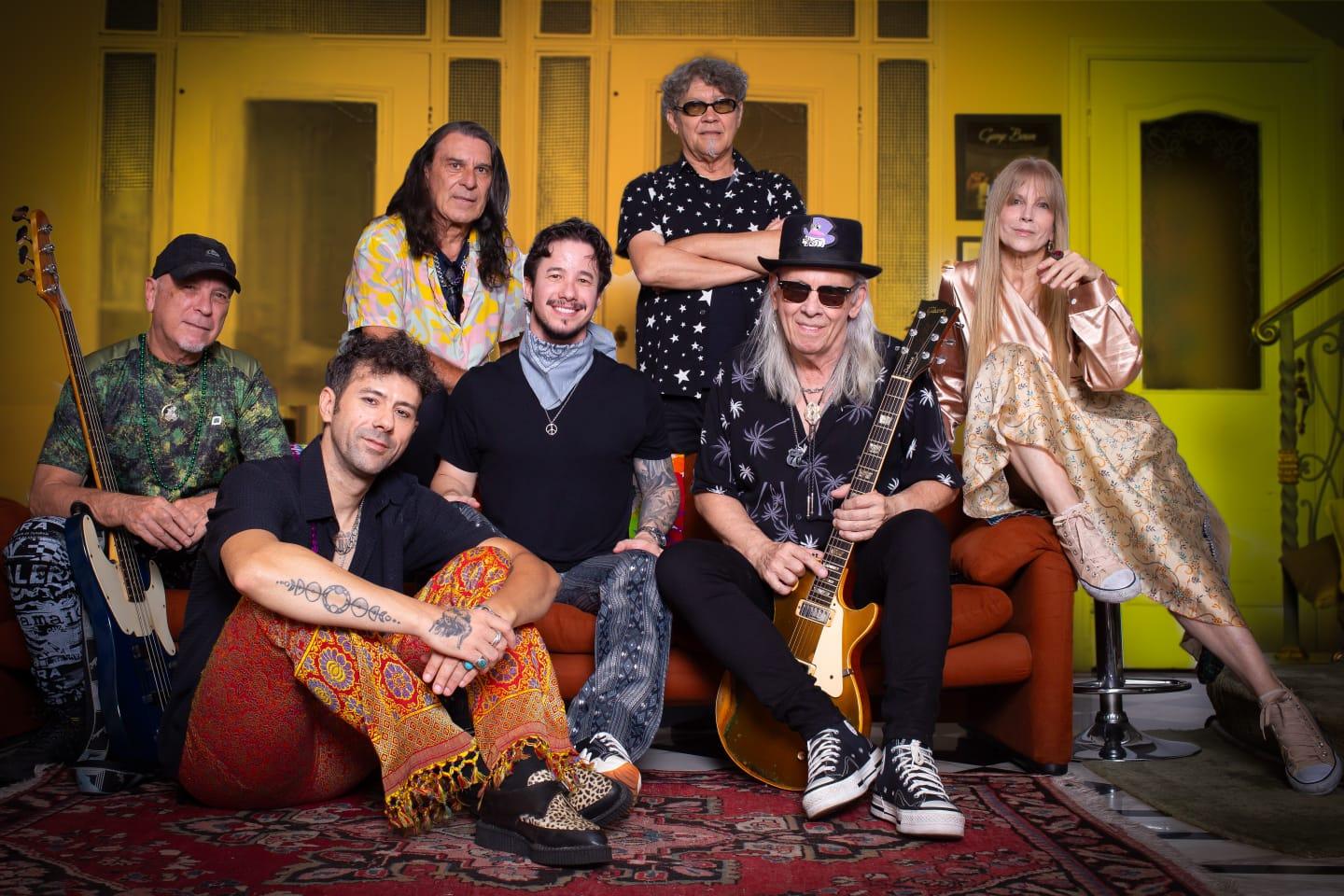 Luiz Carlini e a banda Tutti-Frutti