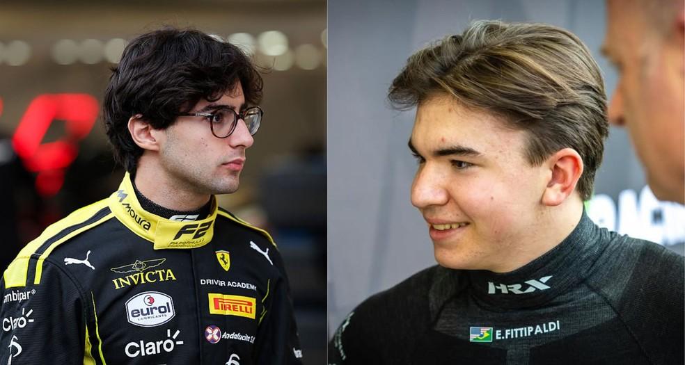Rafael Câmara e Emerson Fittipaldi Jr. são pilotos brasileiros na Fórmula 2 em 2026