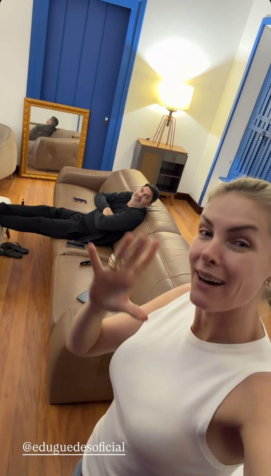 Ana Hickmann e Edu Guedes mostram primeira noite na casa nova e detalhes da decoração