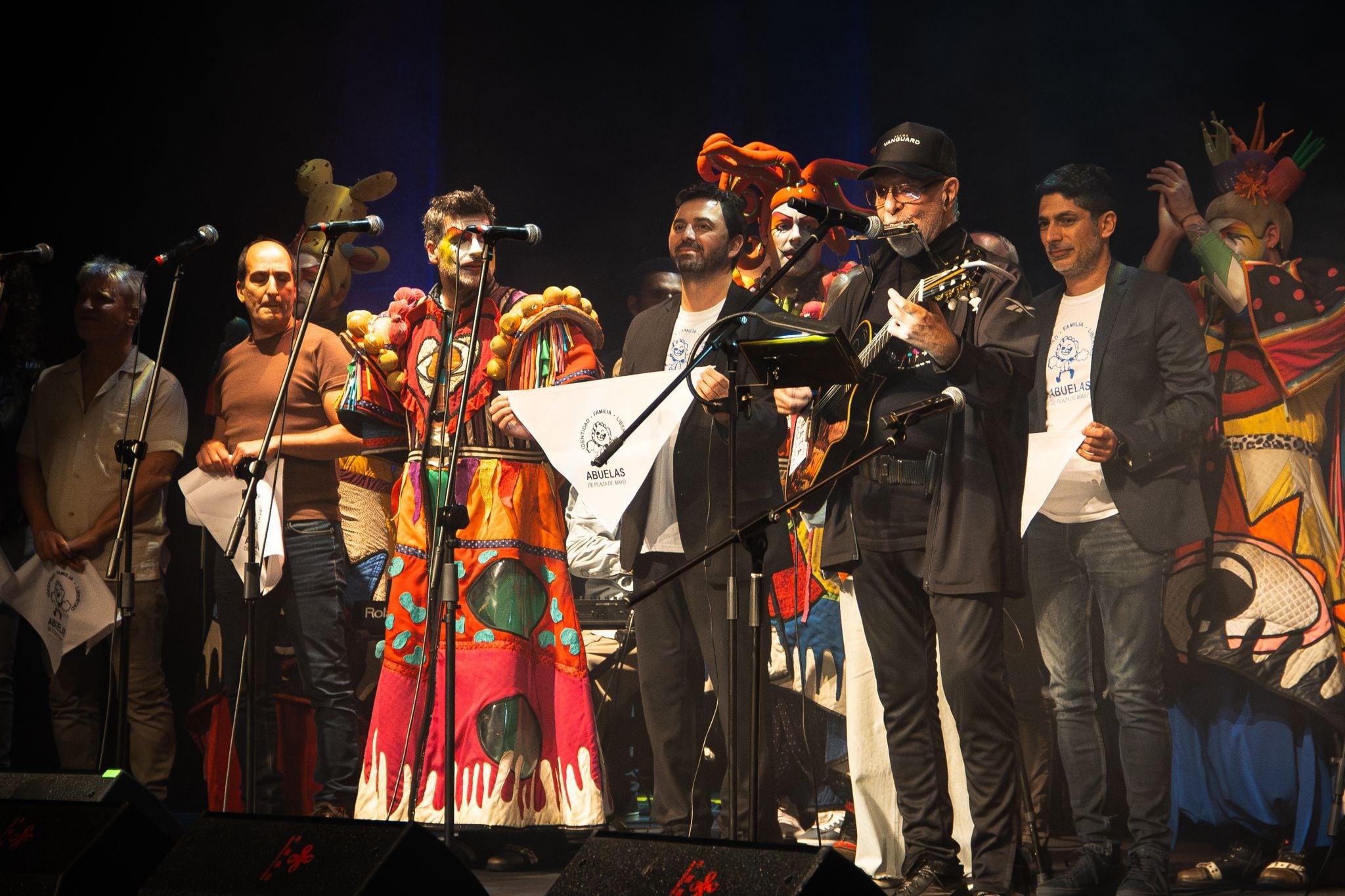León Gieco no evento