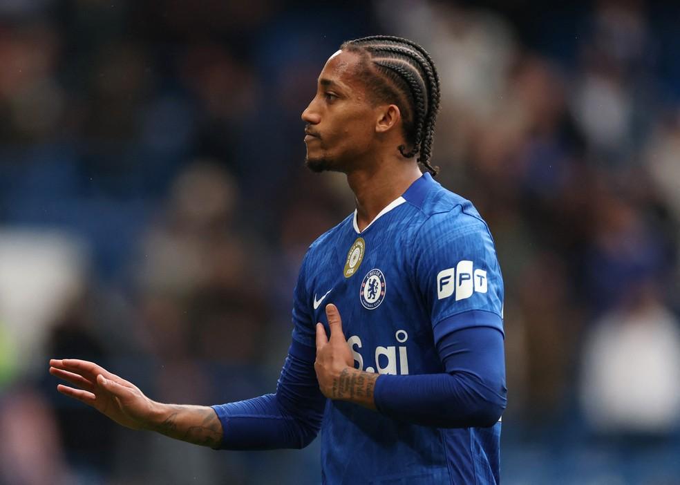 João Pedro em atuação pelo Chelsea