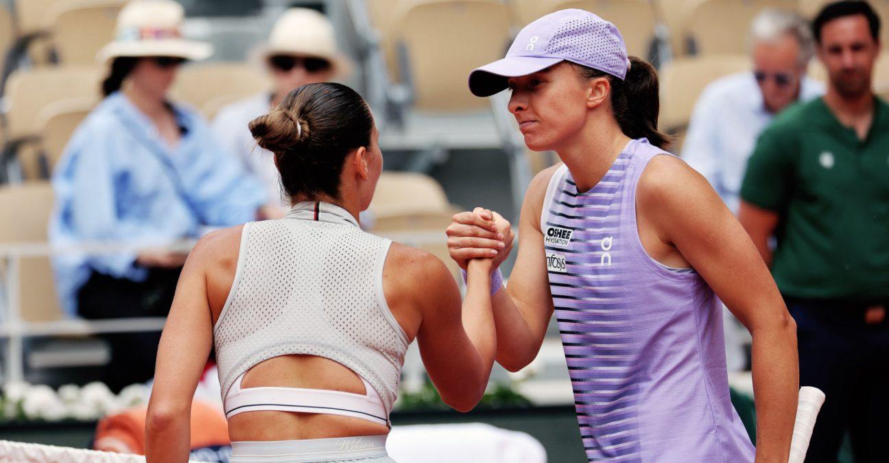 Marta Kostyuk e Iga Świątek, Roland-Garros 2026