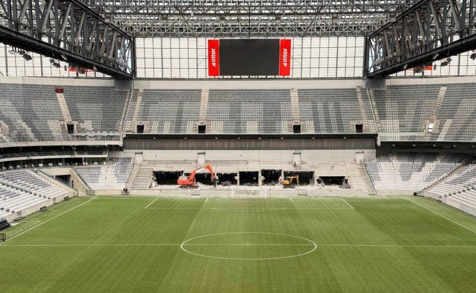 Reforma na Arena da Baixada, casa do Athletico