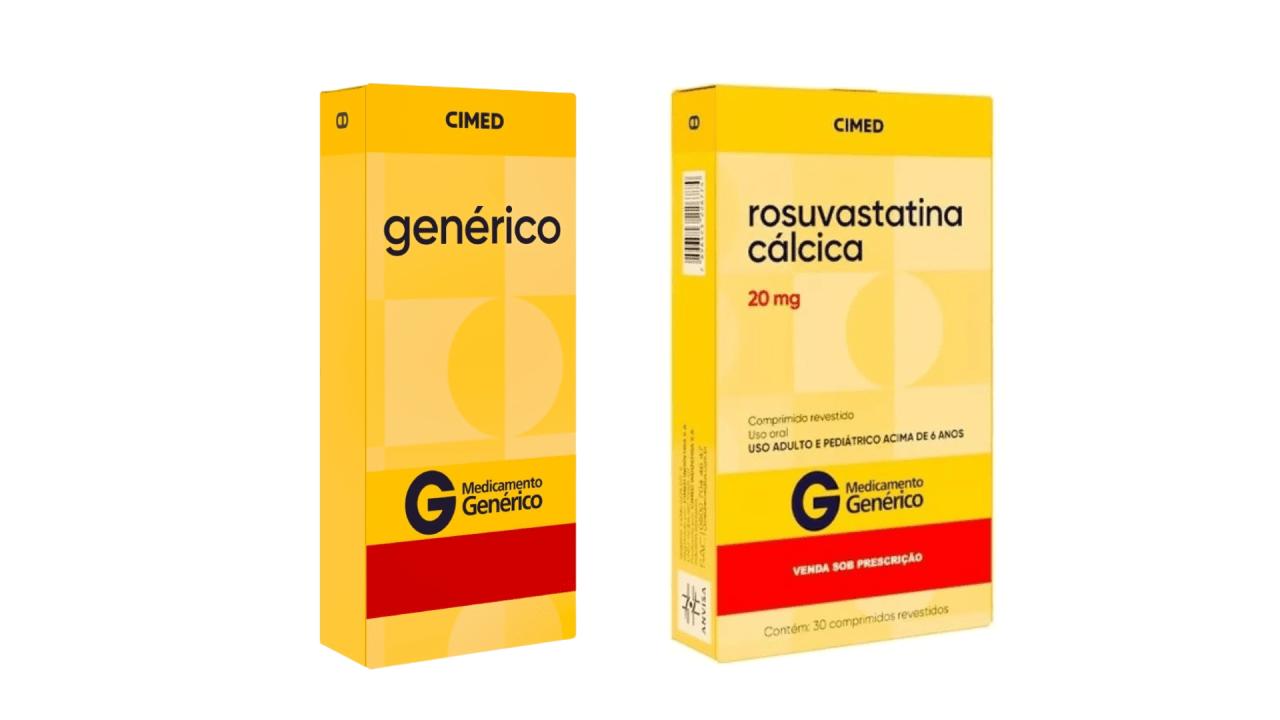 Medicamentos genéricos da CIMED para colesterol
