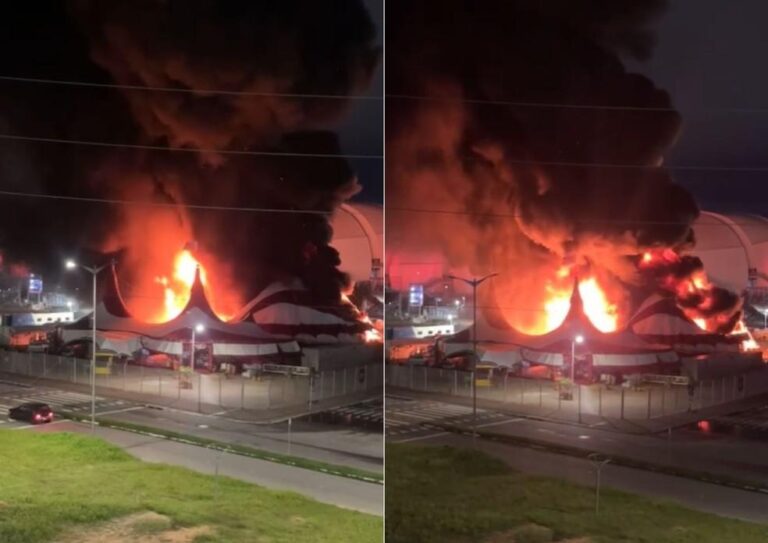 Incêndio Atinge Circo do Tirulipa em Natal: Estrutura Danificada, Mas Sem Feridos