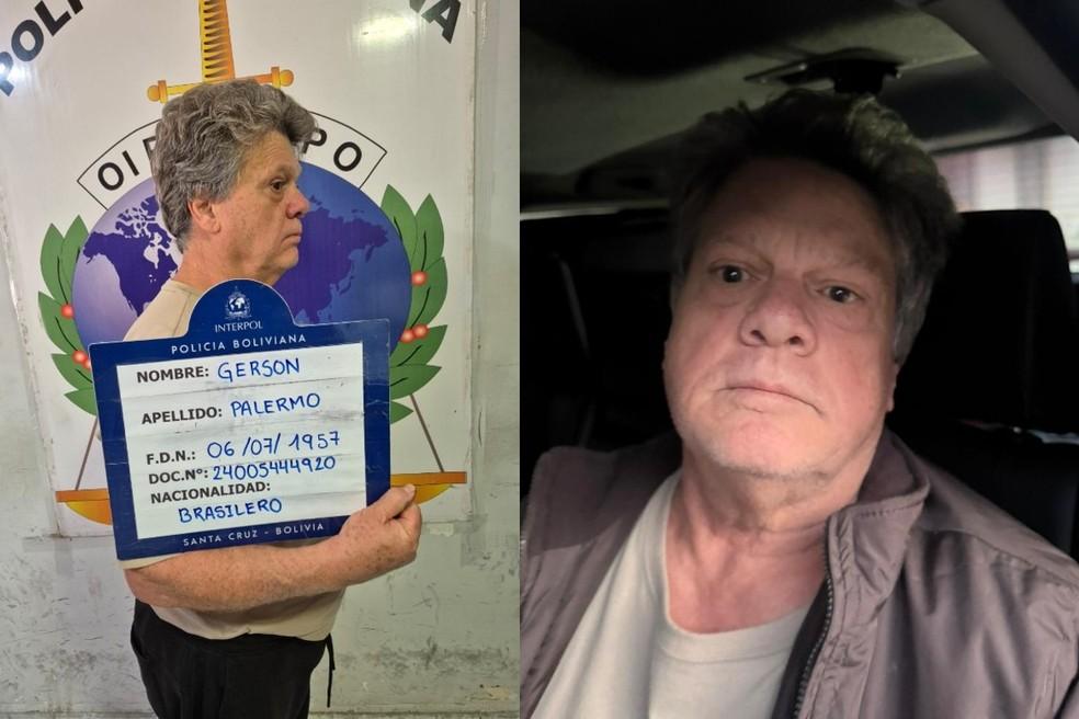 Gerson Palermo foi preso na Bolívia após ficar seis anos foragido