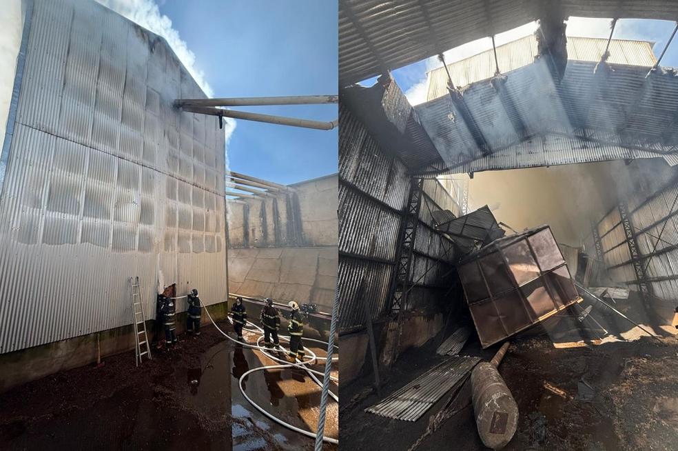 Explosão em fábrica de cereais deixa um morto e feridos