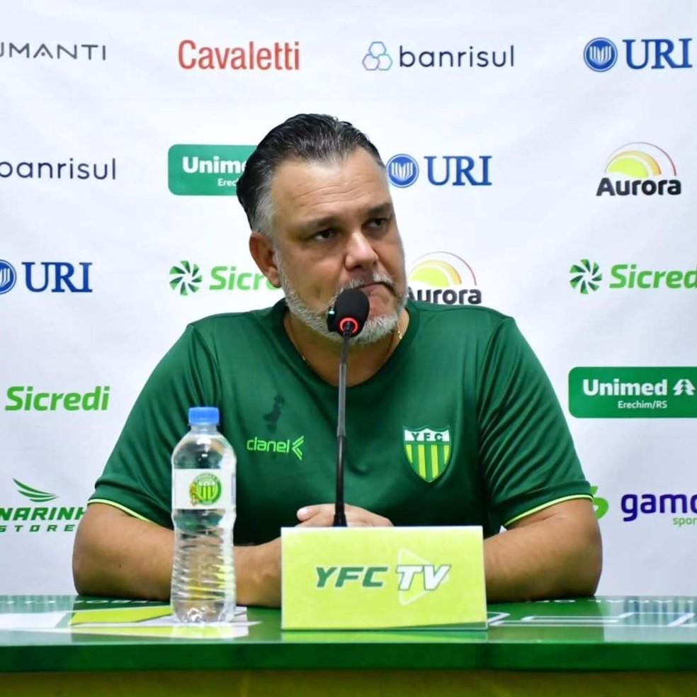 Gabardo Júnior, técnico do Ypiranga