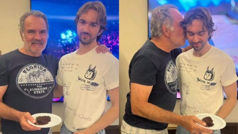 Filho de Humberto Martins emociona em homenagem do ator: “Te amo infinito”