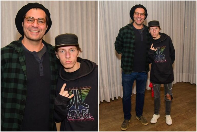Thiago Lacerda e Filho Curtem Show de Robert Plant no Rio de Janeiro
