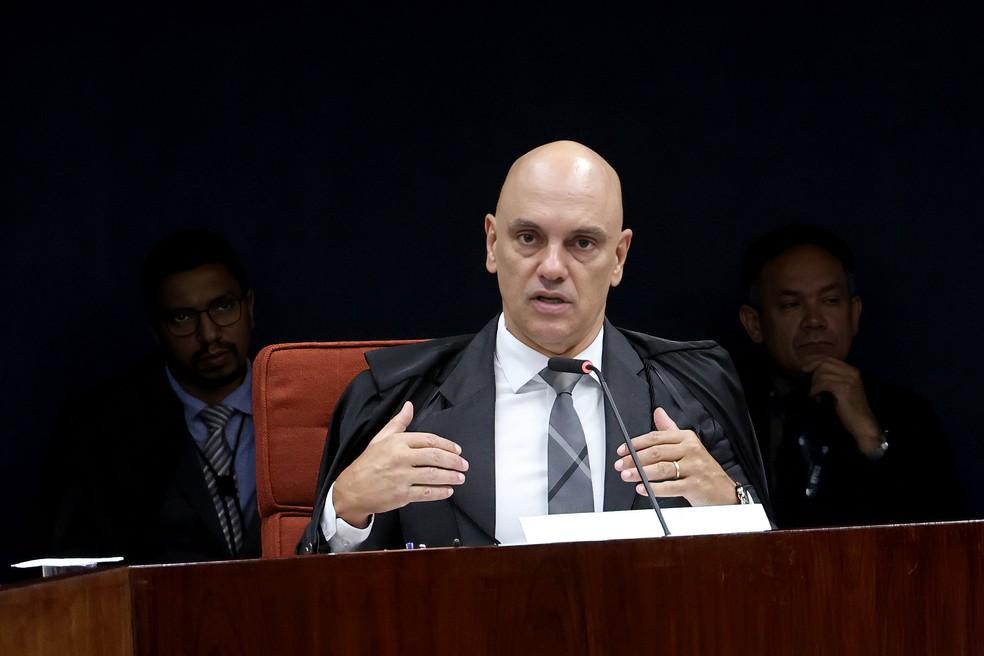 O ministro Alexandre de Moraes, do Supremo Tribunal Federal (STF).