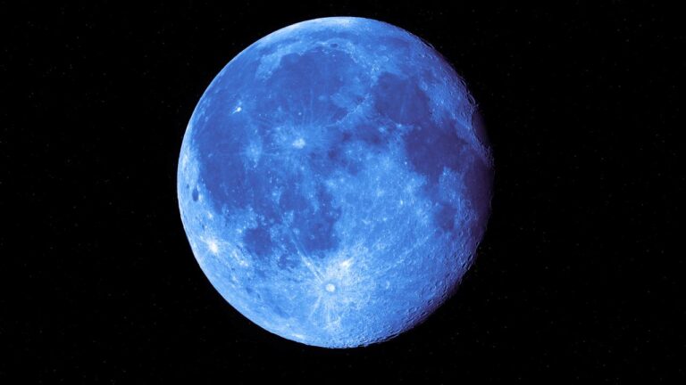 A Lua Azul Está Chegando: O Fenômeno Que Promete Encantar Noite a Dentro