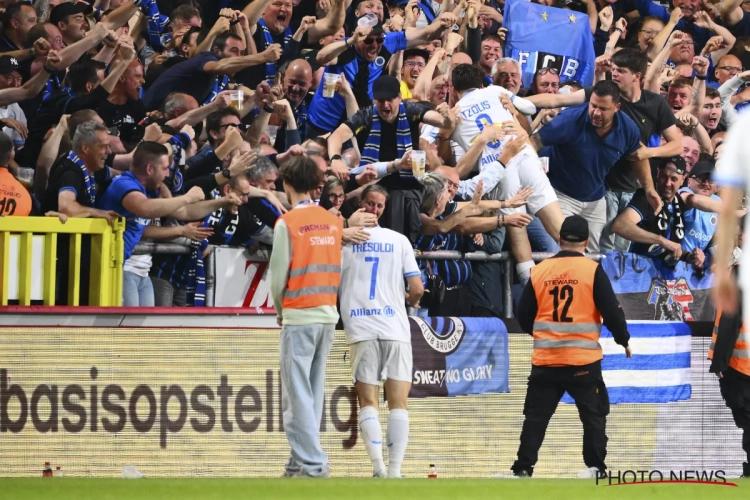 Logo do Club Brugge após conquistar título
