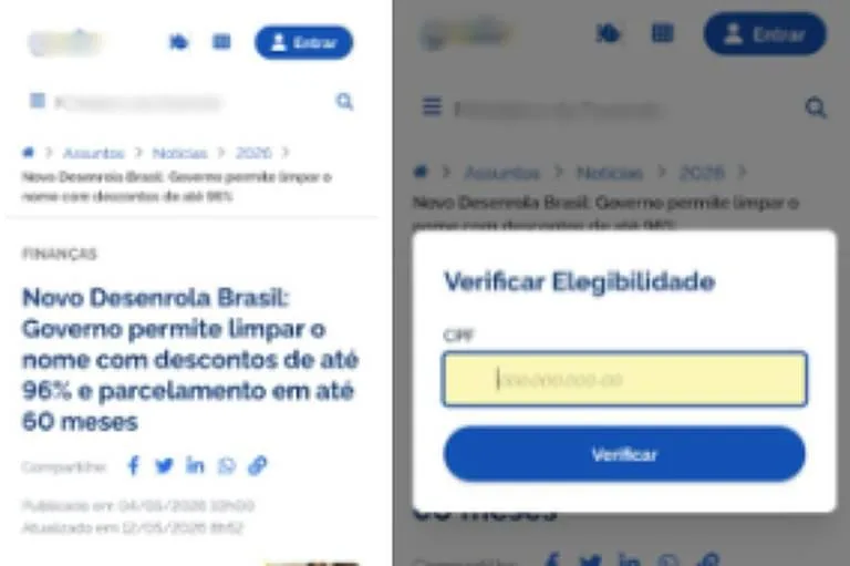 Desenrola Brasil: Golpes Virtuais em Alta e Como se Proteger