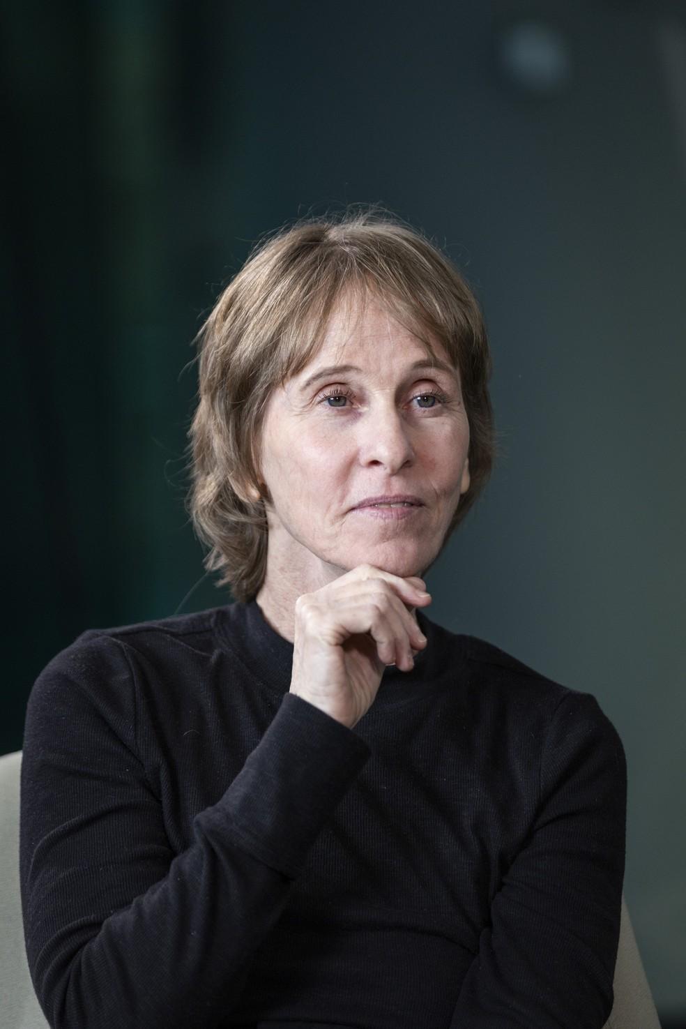 Deborah Colker, no palco.