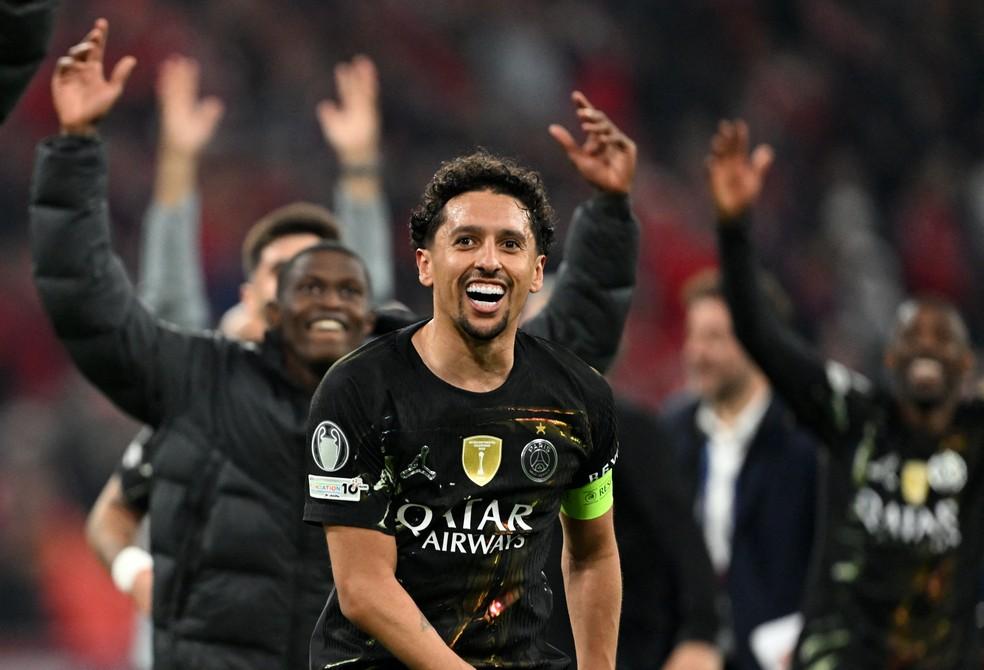 Marquinhos busca o bicampeonato europeu com o PSG, assim como Beraldo