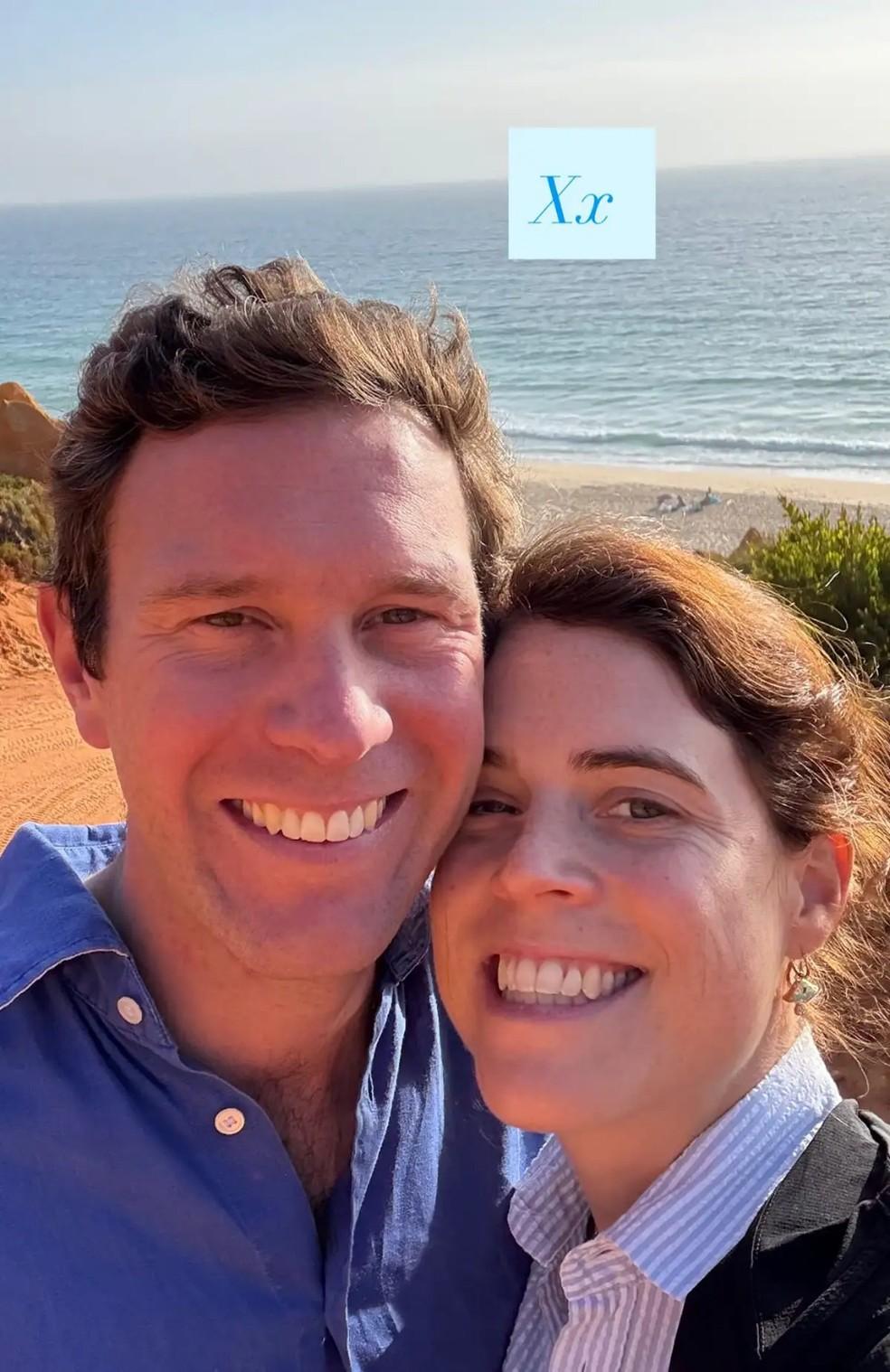 Jack Brooksbank e a Princesa Eugenie