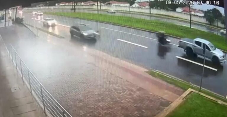 Motociclista morre em acidente na Avenida Duque de Caxias, em Campo Grande
