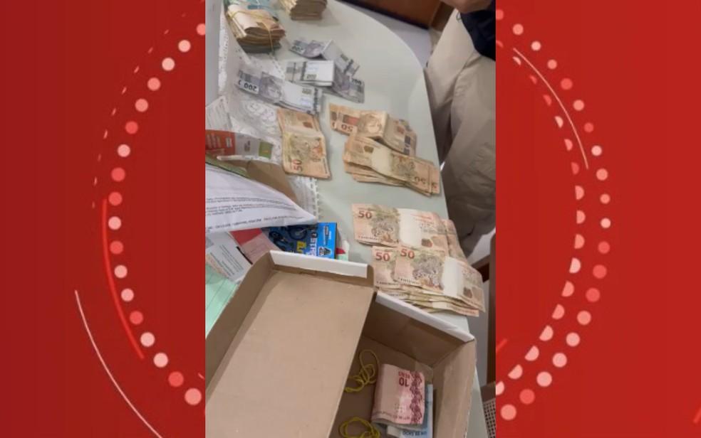 Suspeito tentou se livrar de R$ 50 mil