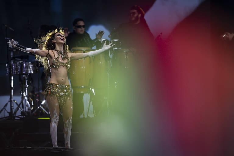 Imagens do show da Marina Sena na Virada Cultural 2026