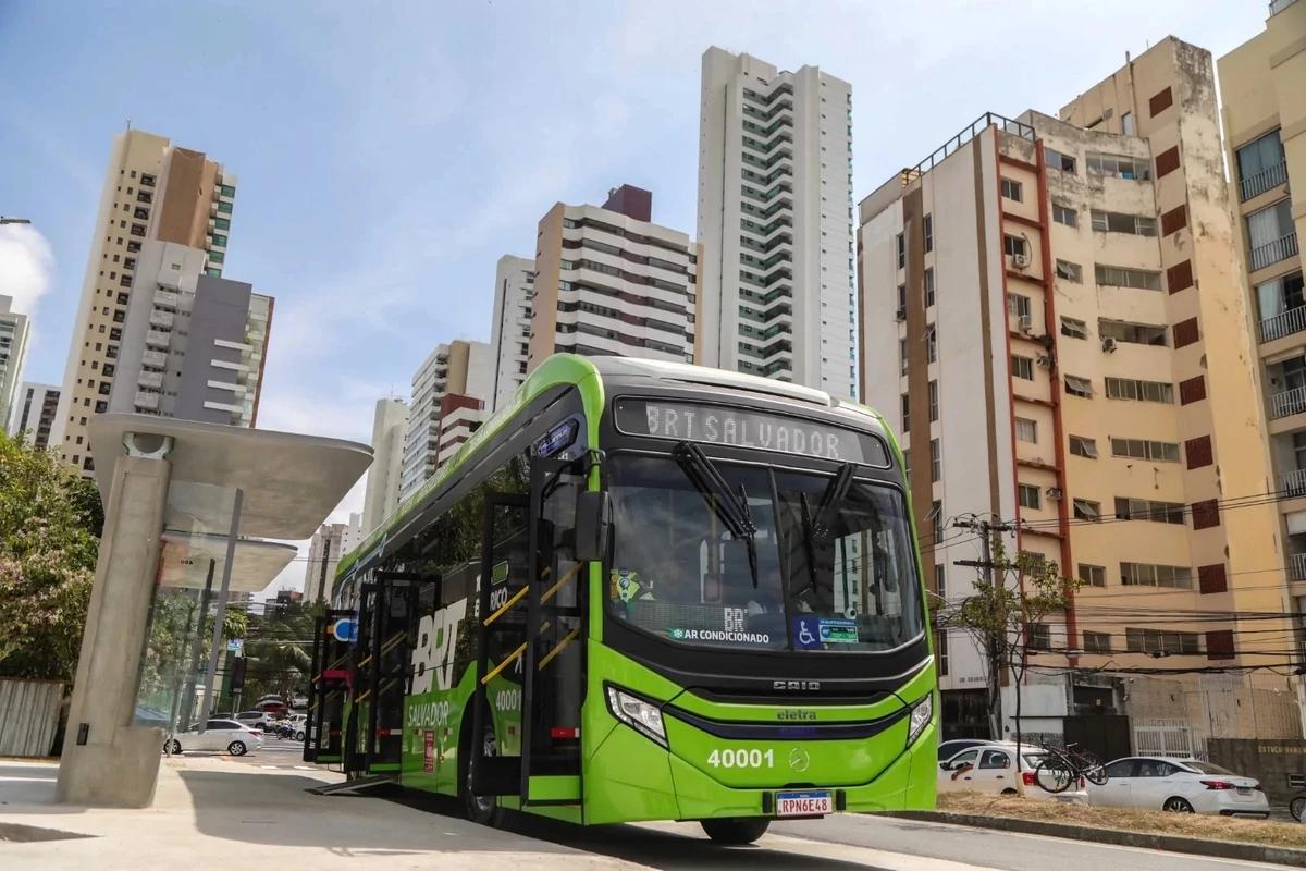 Ônibus do BRT Salvador