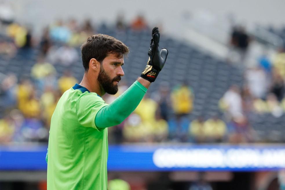 Alisson deve ser titular da Seleção em mais uma Copa