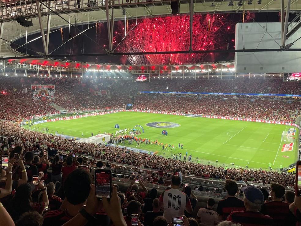 Torcida do Flamengo no Maracanã
