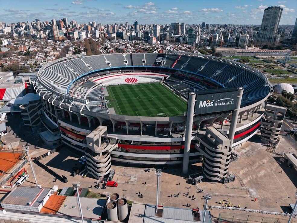 Estádio Monumental de Núñez recebe River Plate x Bragantino