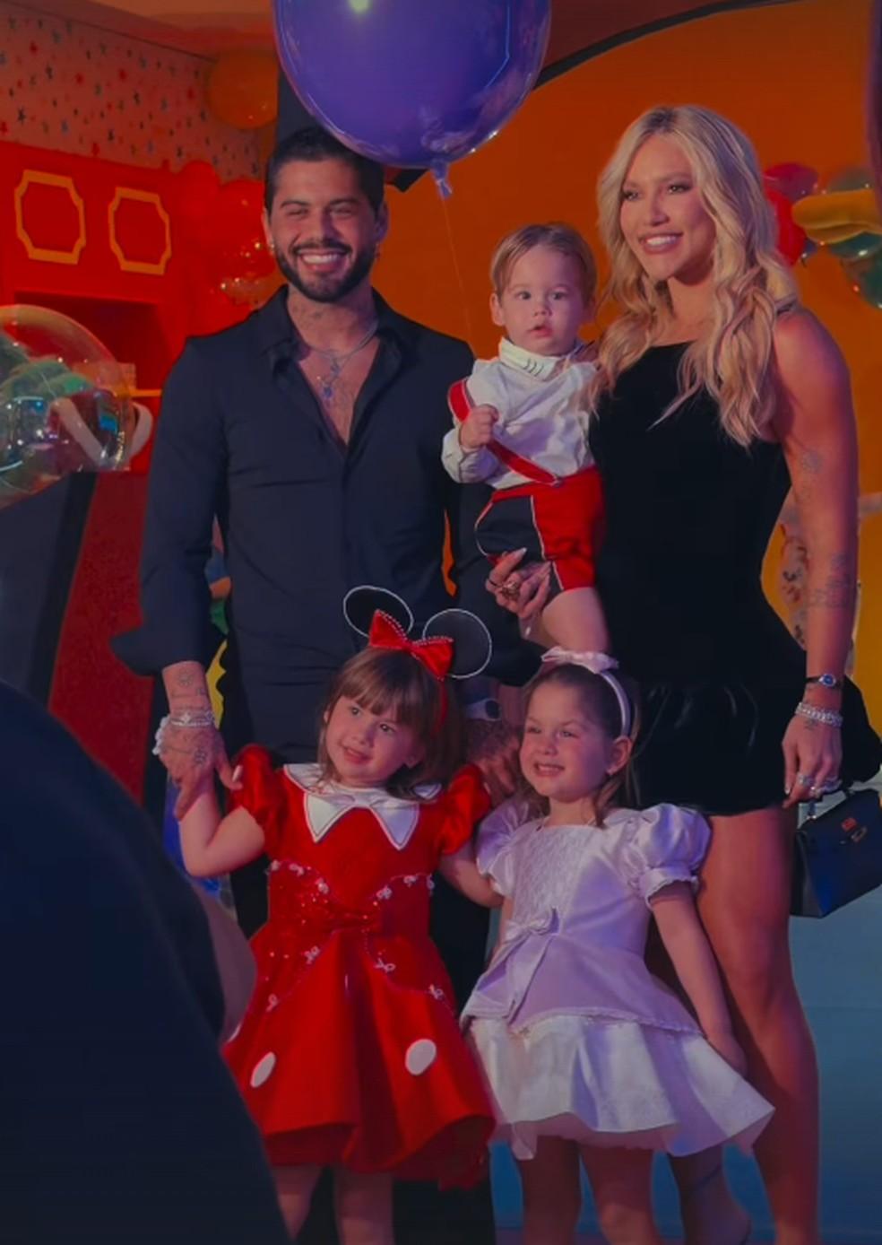 Família rezou por Maria Alice na hora do parabéns