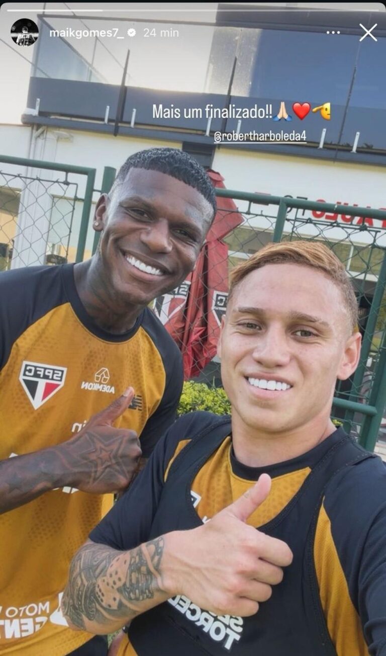 São Paulo: Encontro de Maik e Arboleda Agita o CT