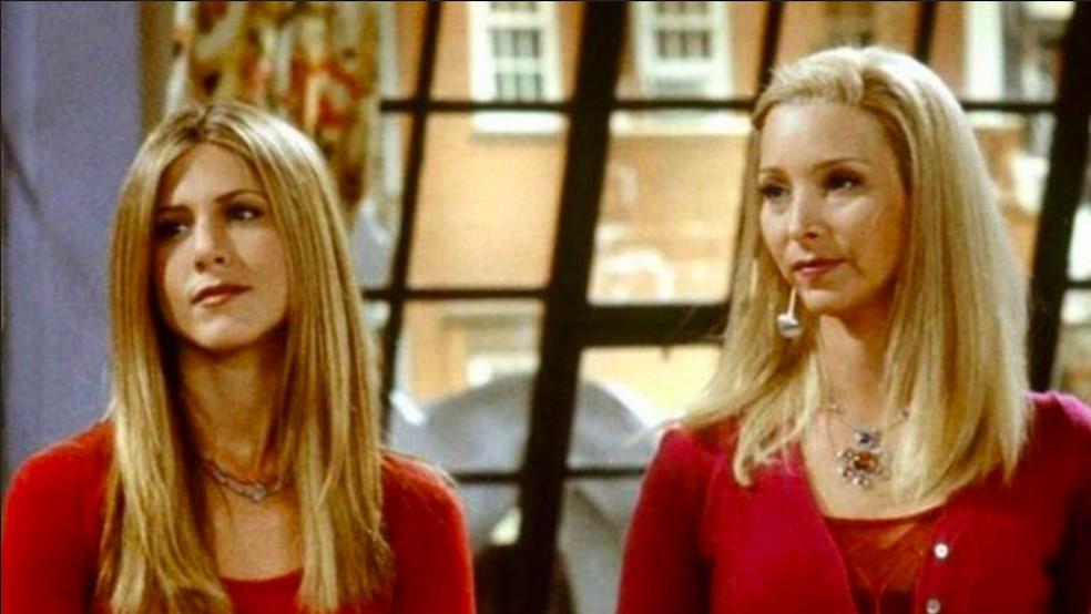 Jennifer Aniston e Lisa Kudrow em Friends