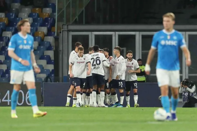 Nápoli é surpreendido em casa pelo Bologna e adia sonho da Champions