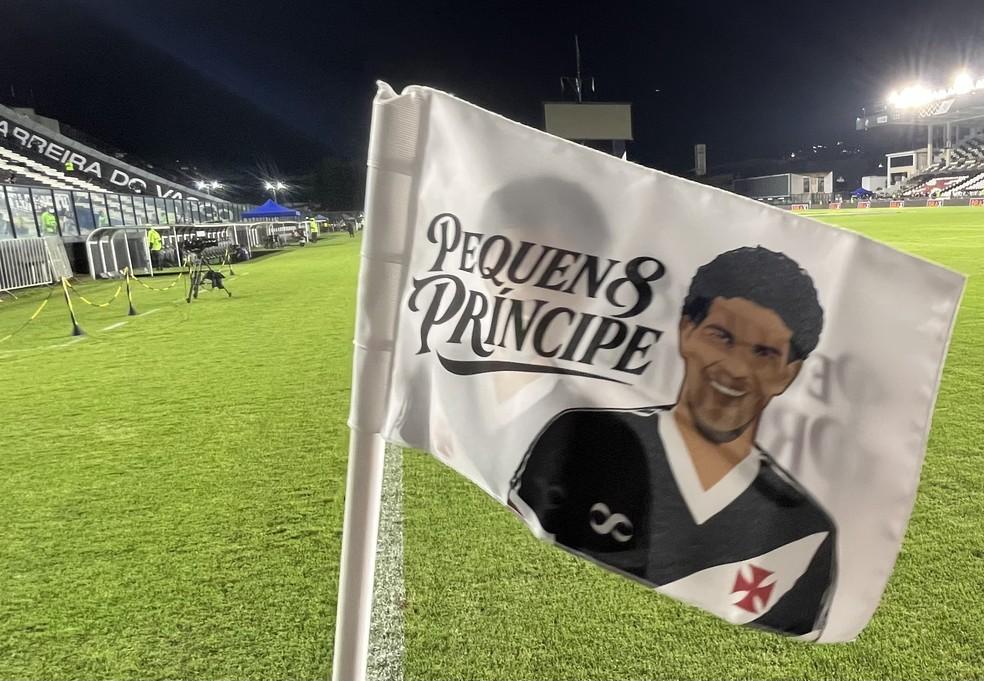 Vasco x Bragantino homenagem Geovani