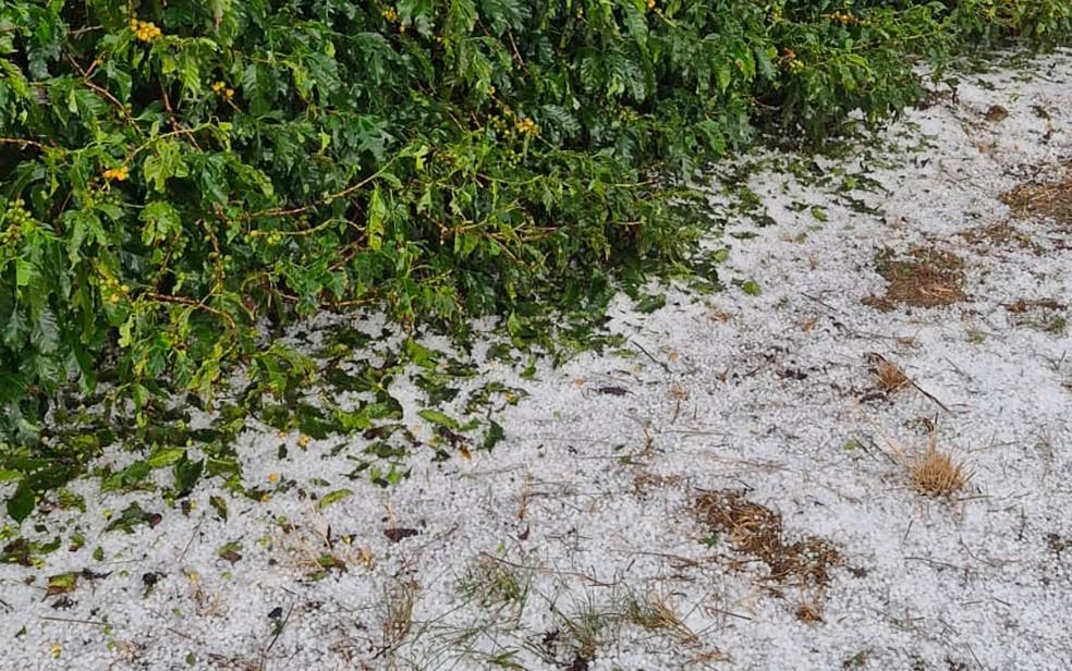 Chuva de granizo em Campo do Meio (MG) - 30/05/2026