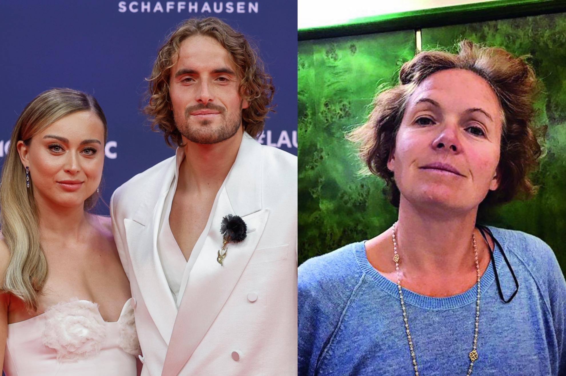 La madre de Tsitsipas, sobre Paula Badosa: 'Para él fue una carga, se esforzaba demasiado'.