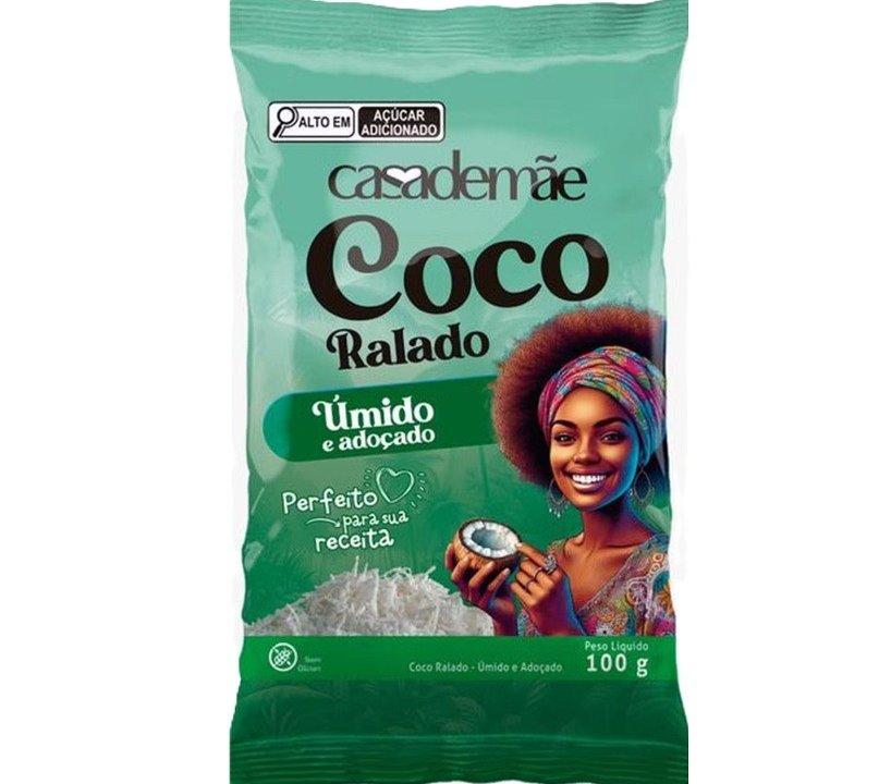 Embalagem do Coco Ralado Casa de Mãe