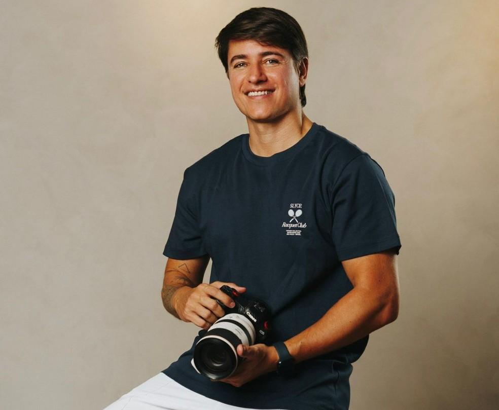 Felipe Figueiredo atua na fotografia de torneios de tênis há dois anos