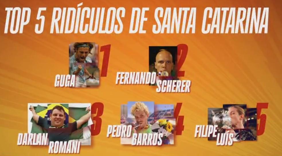 Top 5 rídiculos de Santa Catarina