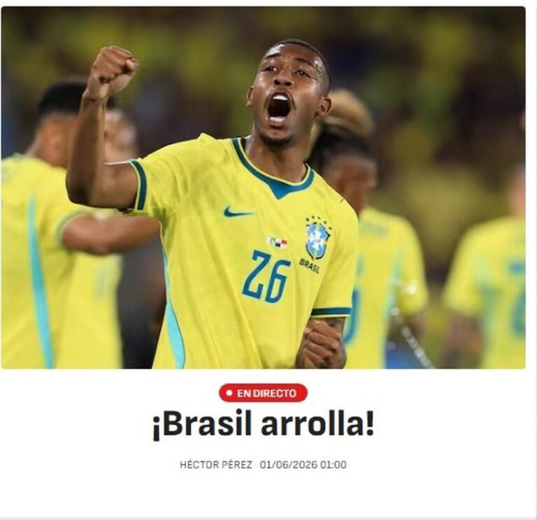 Brasil Humilha Panamá: Goleada e Destaque na Imprensa Internacional