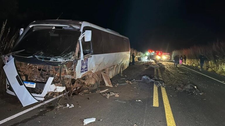 Tragédia em Mato Grosso: Casal morre após colisão entre carro e micro-ônibus