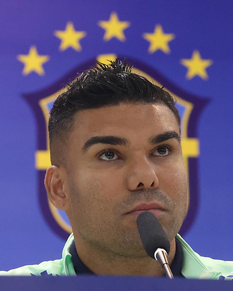 Casemiro é aguardado na Granja Comary