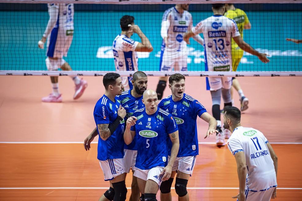 Cruzeiro venceu o Campinas na final da última Superliga