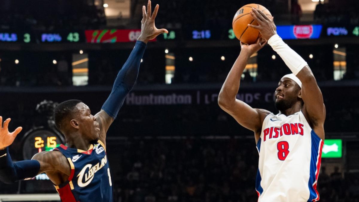 Partida entre Cavaliers e Pistons