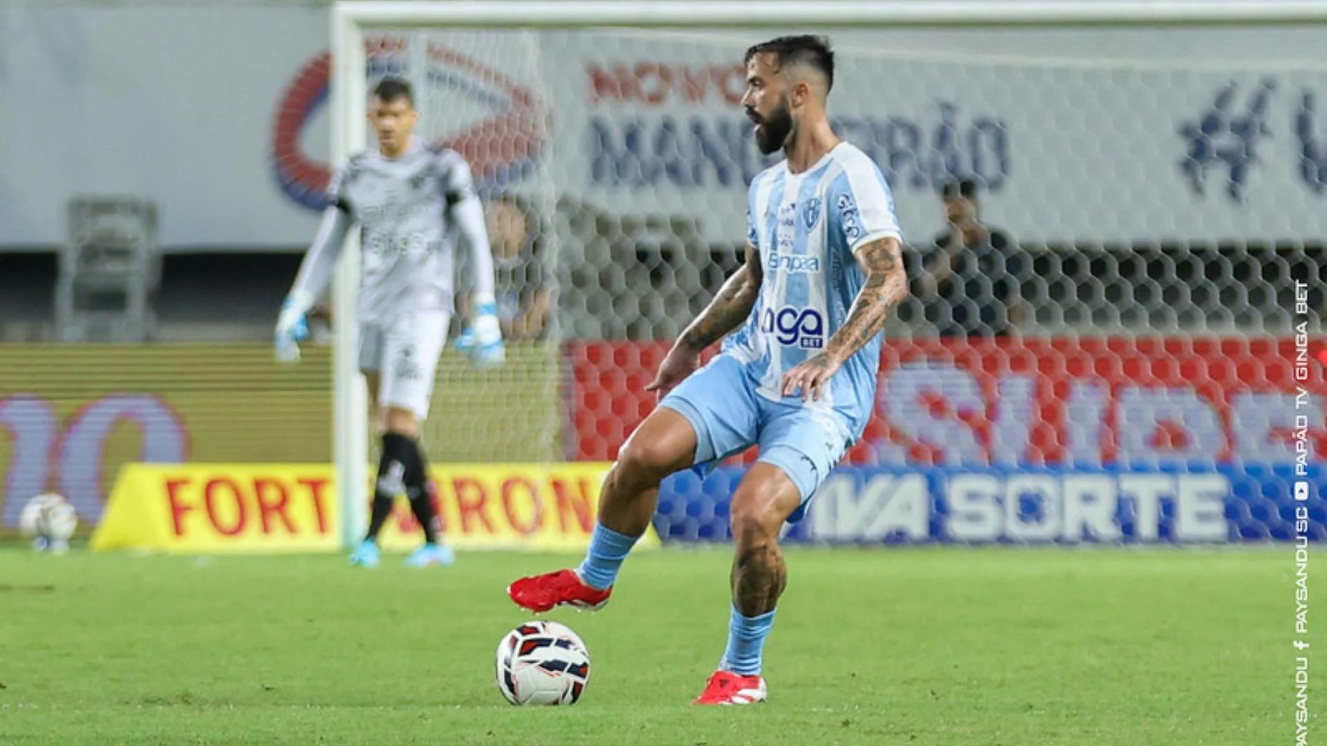 Matheus Vargas em relação ao Paysandu