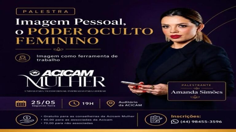 Palestra sobre Imagem Pessoal e Posicionamento Profissional acontece em Campo Mourão