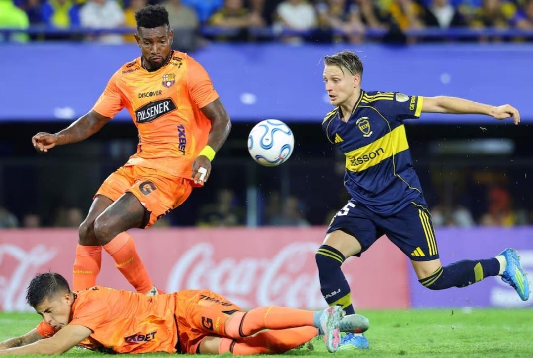 Boca busca recuperarse ante Barcelona en Guayaquil.